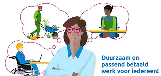 Duurzaam en passend betaald werk voor iedereen!